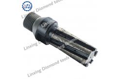 China Granite Finger Drill Core Bit Diamond Cutting Tools for Core Drilling 38mm Diameter supplier