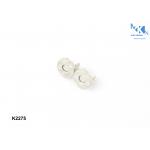 12mm Diameter Hidden Magnetic Purse Closures , Magnetic Snap Closures For Purses