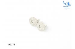 China 12mm Diameter Hidden Magnetic Purse Closures , Magnetic Snap Closures For Purses supplier