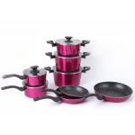 Aluminium Alloy 3003 LFGB 26cm Colored Pots And Pans for sale