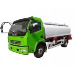 Dongfeng 4x2 5000 Liters Fuel Tanker Truck Right Hand Drive Manual Transmission for sale