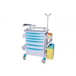 Hospital Therapist Trolley Double Aluminum Alloy Side Columns ABS Body for sale
