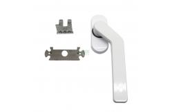China Single Point Side Hung UPVC Window Door Handles High Strength Construction supplier