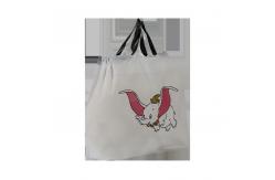 China 35cm*40cm Plastic Tote Bags , Recycled 10 Lb Ice Bags With Drawstring supplier