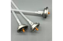 China Two Chambers 360 Degree Aerosol Valve For All Direction Spray supplier