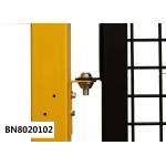 Automated Warehouse Wire Mesh Machine Guarding Systems Powder Coated 51 Lbs