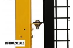 China Automated Warehouse Wire Mesh Machine Guarding Systems Powder Coated 51 Lbs supplier