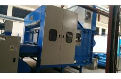 China Nonwoven Polyester Wadding Wool Carding Machine Double Doffer Fiber Processing Equipment supplier