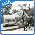 Waterproof Inflatable Snow Globe For Advertisement With Fake Snow for sale
