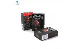China Custom Printed Paperboard Cardboard Cigarette Boxes Packaging Case supplier