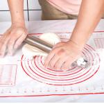 Silicone Pastry Mat Non Stick Baking Mats with Measurements Dough Rolling Mat for sale