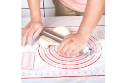 China Silicone Pastry Mat Non Stick Baking Mats with Measurements Dough Rolling Mat supplier