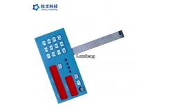 China LCD Window Flat PET Membrane Switch With LED Backlight Custom Made supplier