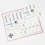 Industrial Graphic Overlay Membrane Switch Durable For Touchscreen Devices
