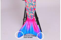 China 6-14 Years Old Child's Mermaid Tail Costume 80% Spandex 20% Polyester supplier
