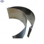 SS 304 0.05MM Slot 0.76*1.5mm wedge wire sieve bend for Sugar Industry, Starch Industry for sale