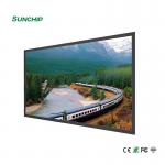 Wifi HD 500nits 32inch LCD Advertising Screen 10 Pt Capacitive Touch