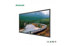 China Wifi HD 500nits 32inch LCD Advertising Screen 10 Pt Capacitive Touch supplier