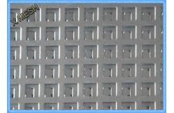 China Thick Square Hole Perforated Sheet Metal Hot Dipped Galvanized 1.5mm Thickness supplier