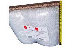 China Durable 12x72 Inch Protective Packaging Air Bubble Cushioning Wrap Roll supplier