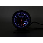 Blue Digital RPM Tachometer , Automotive RPM Meter Circular Instrument for sale