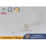 China Brand New 30 Piece Poker Chip Holder Round Design Macau Casino Table Chip Holder manufacturer
