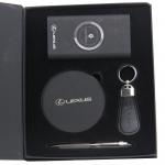 Rechargeable Wireless Power Bank Notebook Keychain Pen Cup Gift Set Business Gift