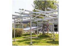 China Eco Friendly Aluminum Titl 60 Degree Bifacial Solar Panels System supplier