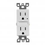 Warm White Night Light Socket Plug In 15A 125V AC 60Hz for sale