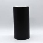 Matte Black Anti Static Label Material Permanent Adhesive Polyimide 1Mil With Glassine for sale