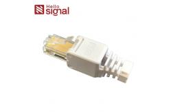 China RJ45 UTP CAT5e Unshielded Toolless Plug Without Fixed Ring ZC-688Y-C5E supplier