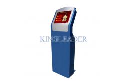 China Vandal-Proof Modern Design Freestanding Touch Screen Kiosk With SAW Touch supplier