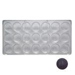 Rectangle Coin Shaped Chocolate Moulds Polycarbonate PC Chocolate Mould for sale