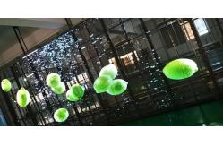 China MQ15-20 Curtain Wall Transparent LED Display Screen 800*1500 Mm supplier