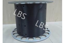 China Aluminium Winch Drums with LBS Grooved Sleeves On Aircraft Application Lifting supplier