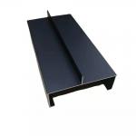 Anodized 1.4mm Aluminium Door Frame Extrusions Customized Shape for sale