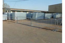 China 8 8.5 Feet Metal Crowd Control Barriers PVC Coated Surface supplier