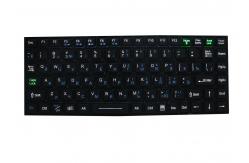 China IP67 PS2 Industrial Silicone Rubber Keyboard Dynamic Rugged Panel Mount supplier