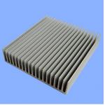 Mill Finished Aluminum Heatsink Extrusion Profiles Led Lamp / Light With CNC Machining for sale