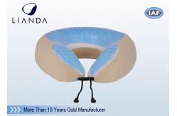 China U Shape Personalized Cooling Gel Pillow , Funny Bean Neck Support Pillow supplier