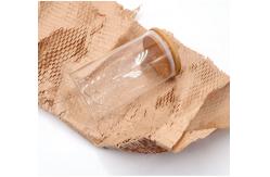 China Compostable 80gms Honeycomb Kraft Paper For Wrapping Glassware supplier
