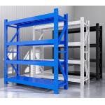 Customized 4 Layers Metal Warehouse Heavy Duty Pallet Shelves Racking Systems Cold Rolled Steel Supermarket Storage Rack for sale