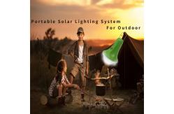 China Monocrystalline Solar Panel Energy System 25W 11V Portable Solar Home Lighting System supplier