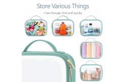 China Waterproof And Durable Makeup Bags With Handle Large Toiletry Bag supplier