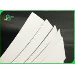 High Bright 0.6mm 0.9mm White Water Absorbent Paper For Coaster for sale