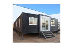 China New Solutions Prefab Double Wings Expandable Container House Luxe Family Residences supplier