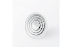 China Dia 300 Ceiling Air Diffuser Anodized Extruded Circular Air Diffuser supplier
