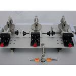 Three Station Plug Insulation Sleeve Abrasion Test Apparatus Pressure Load 4N IEC 60884