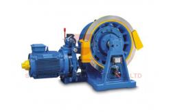 China Vvvf Geared Traction Machine For Passenger / Freight Elevator Motor supplier