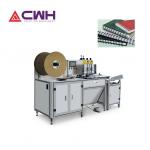 Manual Feeding 1/4''-1'' 75mm Double Wire Binding Machine for sale